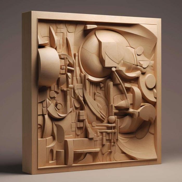 نموذج ثلاثي الأبعاد لآلة CNC 3D Art 